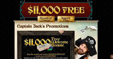  captain jack casino bonus